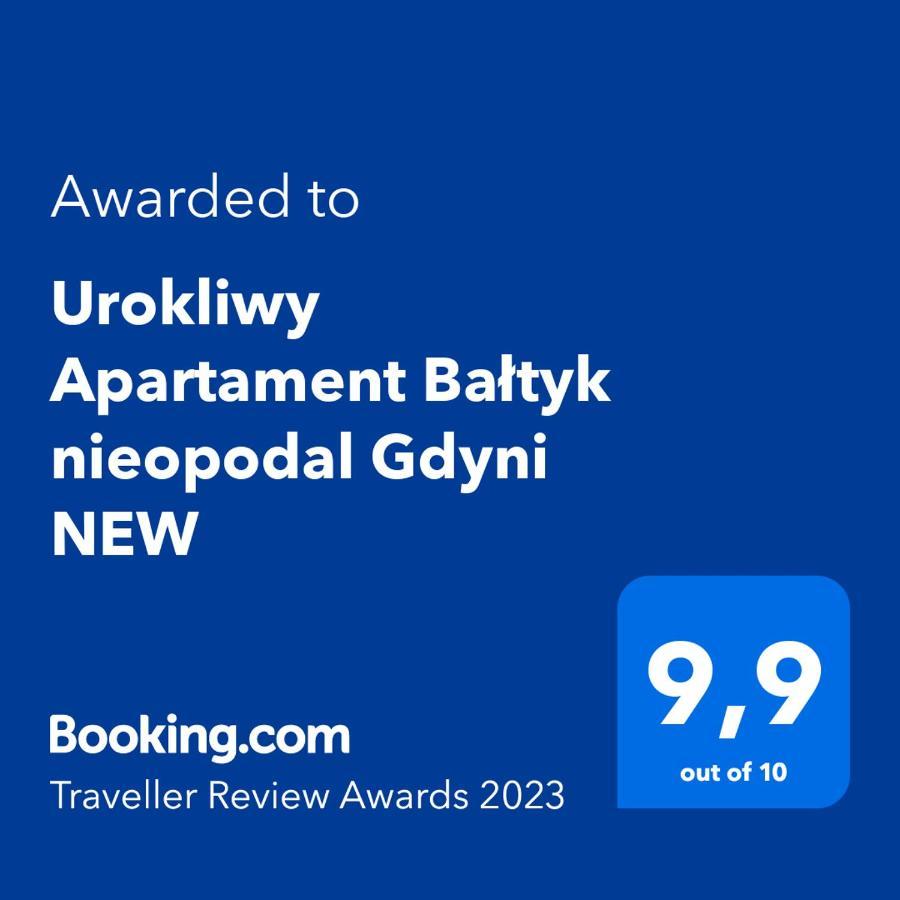 Urokliwy Apartament Baltyk Nieopodal Gdyni New Apartment Pogorze Exterior photo